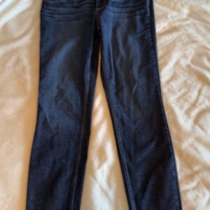 White House Black Market Navy Ankle Jeans